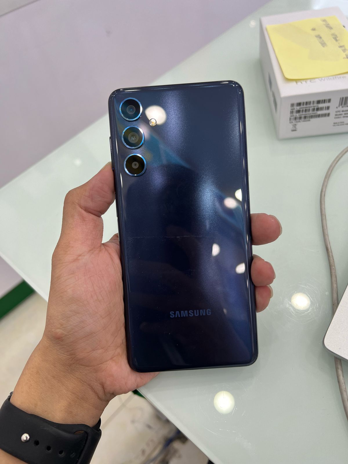 ĐTDĐ Samsung Galaxy M54 5G 8+256GB, Xanh dương đậm 