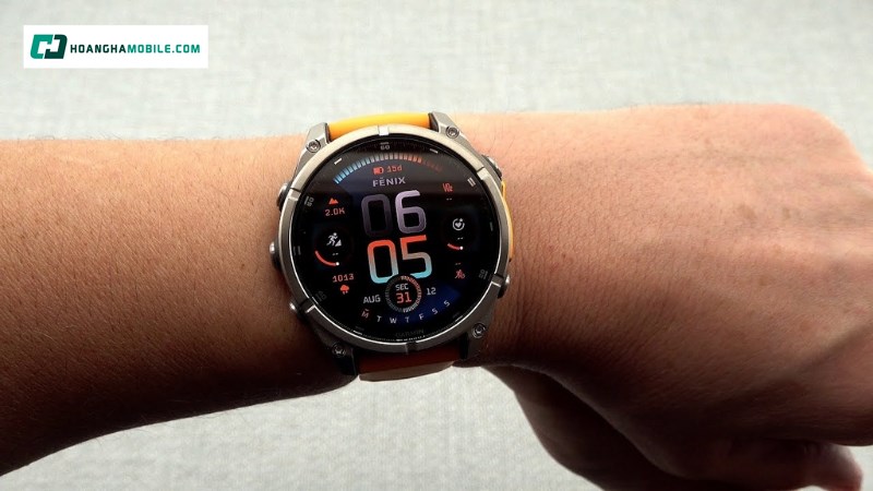Đánh giá chi tiết Garmin Fenix 8 AMOLED Sapphire Đánh giá chi tiết Garmin Fenix 8 AMOLED Sapphire