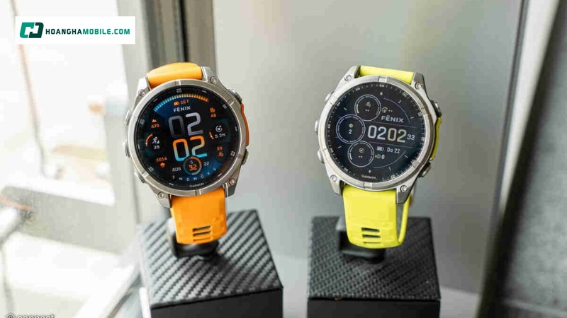 Garmin Fenix 8 là dòng đồng hồ thông minh cao cấp được thiết kế dành cho những người yêu thích thể thao, khám phá và trải nghiệm Garmin Fenix 8 là dòng đồng hồ thông minh cao cấp được thiết kế dành cho những người yêu thích thể thao, khám phá và trải nghiệm
