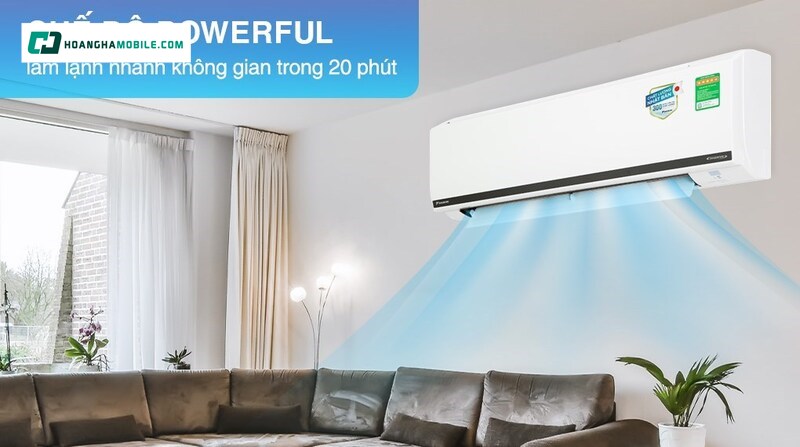 Làm lạnh nhanh Powerful giúp mát lạnh tức thì Làm lạnh nhanh Powerful giúp mát lạnh tức thì