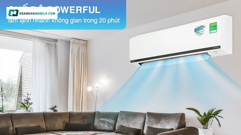 Làm lạnh nhanh Powerful giúp mát lạnh tức thì Làm lạnh nhanh Powerful giúp mát lạnh tức thì
