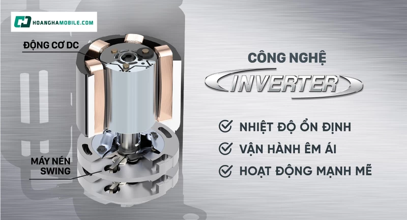 Công nghệ Interver vận hành êm ái Công nghệ Interver vận hành êm ái