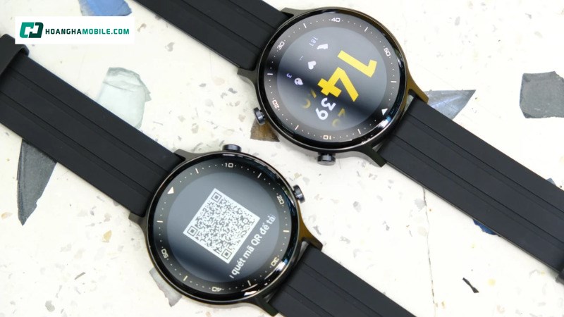 Đồng hồ realme với màn hình hiển thị chất lượng cao. Đồng hồ realme với màn hình hiển thị chất lượng cao.