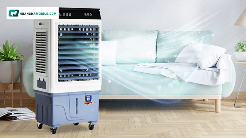 Thiết kế kết hợp giữa làm mát và lọc không khí. Thiết kế kết hợp giữa làm mát và lọc không khí.