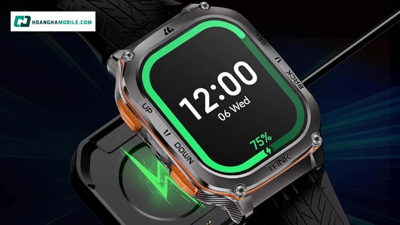 Đồng hồ KOSPET có thời lượng pin siêu lâu, ít phải sạc, dùng được lâu. Đồng hồ KOSPET có thời lượng pin siêu lâu, ít phải sạc, dùng được lâu.