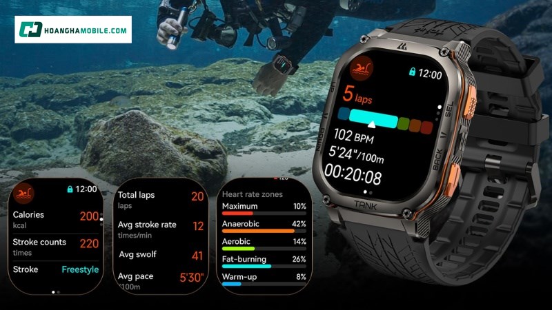 Hỗ trợ hơn 100 chế độ thể thao. Hỗ trợ hơn 100 chế độ thể thao.