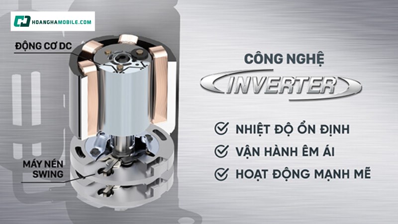 Công nghệ Inverter kết hợp chế độ Econo. Công nghệ Inverter kết hợp chế độ Econo.