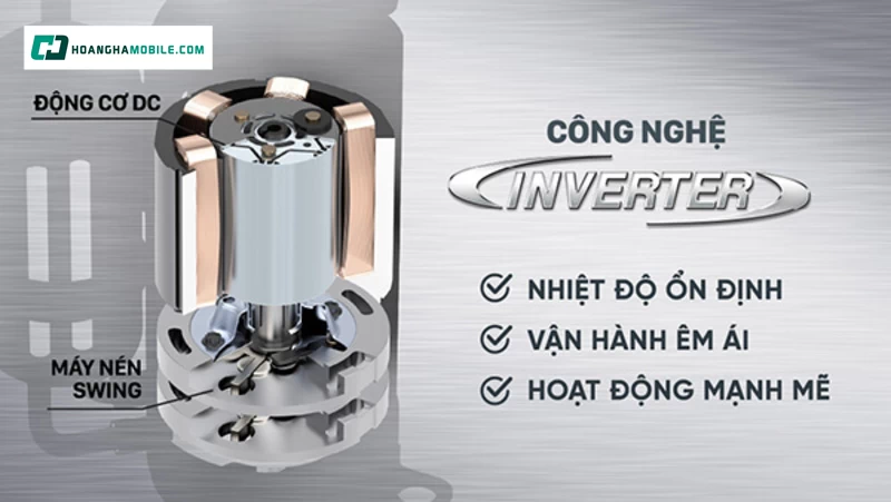 Công nghệ Inverter kết hợp chế độ Econo. Công nghệ Inverter kết hợp chế độ Econo.