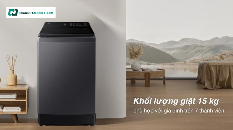 Khối lượng giặt 15kg Khối lượng giặt 15kg