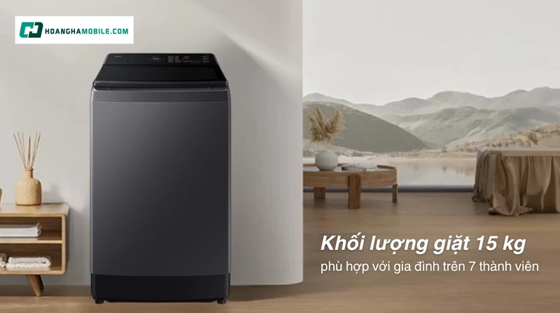 Khối lượng giặt 15kg Khối lượng giặt 15kg
