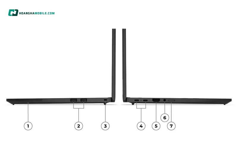 Kết nối linh hoạt trên laptop Lenovo ThinkPad T14s Gen 5 21LS0061VA - Tối ưu cho thiết lập làm việc hiện đại Kết nối linh hoạt trên laptop Lenovo ThinkPad T14s Gen 5 21LS0061VA - Tối ưu cho thiết lập làm việc hiện đại