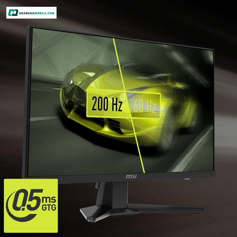 Màn hình MSI MAG 244F có tần số quét 200Hz cho người dùng tận hưởng từng khoảnh khắc chuyển động Màn hình MSI MAG 244F có tần số quét 200Hz cho người dùng tận hưởng từng khoảnh khắc chuyển động