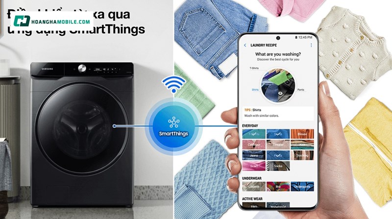 Điều khiển qua SmartThings Điều khiển qua SmartThings