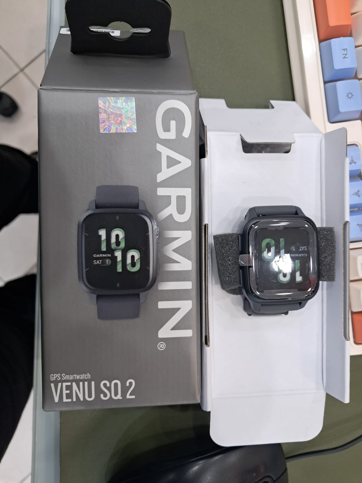 Đồng hồ thông minh Garmin Venu Sq 2, Xám Khói Hàng TBH  Hoàng Hà 749 HN