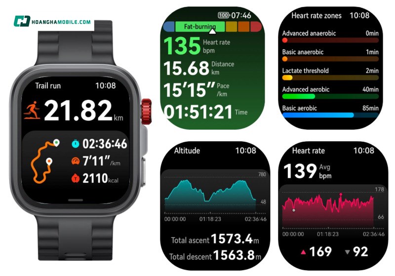 Hàng loạt tính năng chăm sóc sức khỏe toàn diện, thông minh được tích hợp trên Huawei Watch Fit 4 Pro Hàng loạt tính năng chăm sóc sức khỏe toàn diện, thông minh được tích hợp trên Huawei Watch Fit 4 Pro