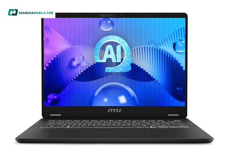 Laptop MSI Prestige 14 AI Studio C1UDXG-058VN mang lại trải nghiệm thị giác ấn tượng cả khi làm việc lẫn giải trí Laptop MSI Prestige 14 AI Studio C1UDXG-058VN mang lại trải nghiệm thị giác ấn tượng cả khi làm việc lẫn giải trí