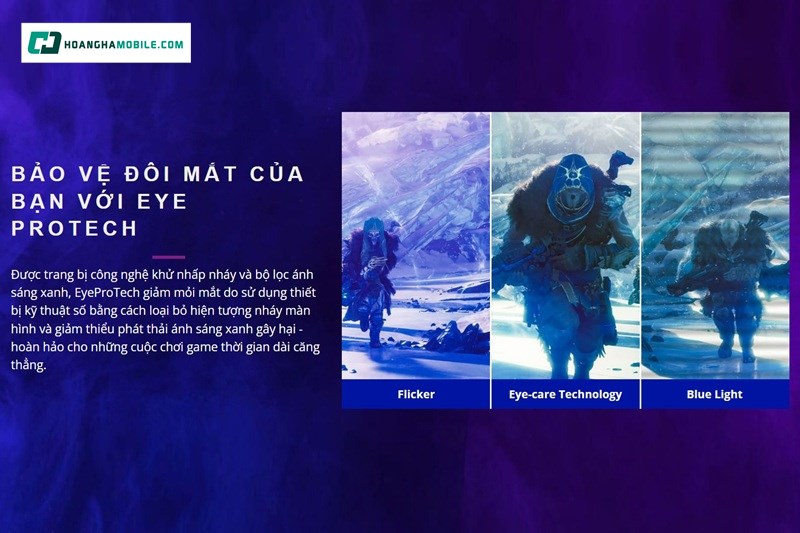 Màn hình gaming ViewSonic VX2758A-2K-PRO-4 được trang bị các công nghệ bảo vệ mắt hiện đại Màn hình gaming ViewSonic VX2758A-2K-PRO-4 được trang bị các công nghệ bảo vệ mắt hiện đại