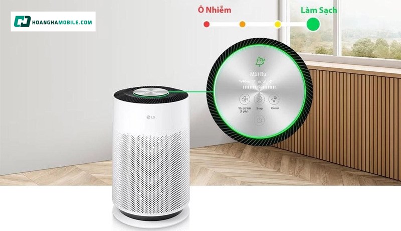 Khả năng lọc bụi siêu mịn Khả năng lọc bụi siêu mịn