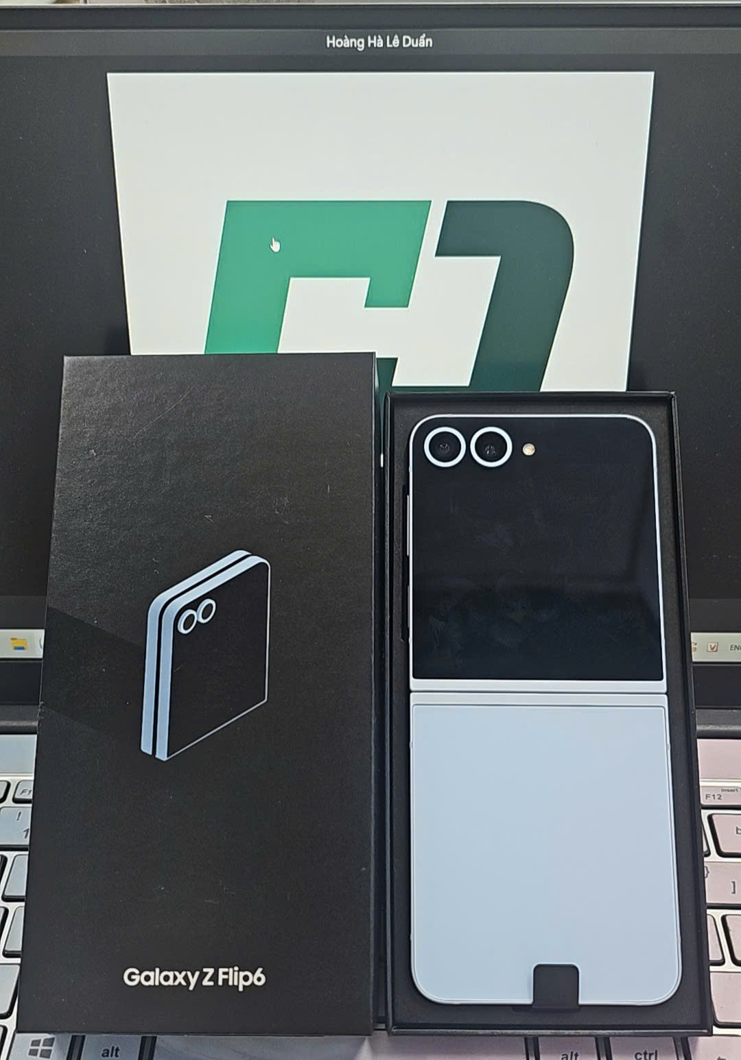 ĐTDĐ Samsung Z Flip6, SM-F741B, 256GB Blue - TBH