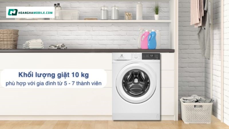 Khối lượng giặt 10 kg Khối lượng giặt 10 kg