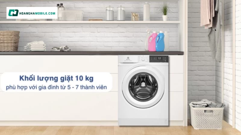 Khối lượng giặt 10 kg Khối lượng giặt 10 kg