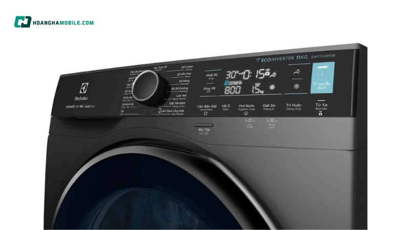 Bảng điều khiển cảm ứng với thiết kế tiện lợi
