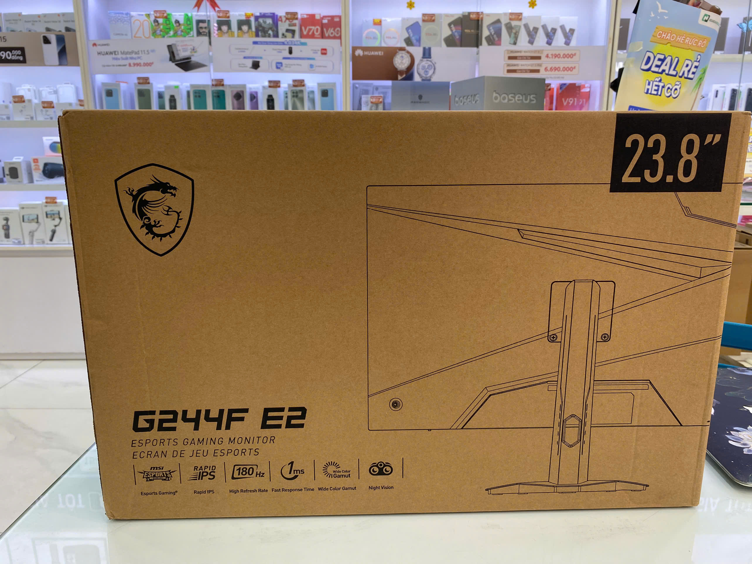 Màn hình GIGABYTE G24F 2-EU (23.8"/FHD/IPS/180Hz) Cũ