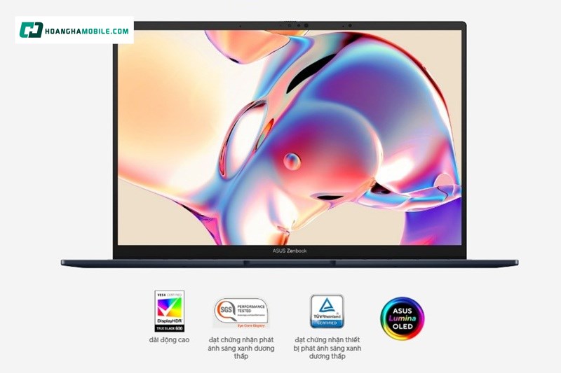 Màn hình OLED 3K cảm ứng siêu sắc nét, mượt mà.