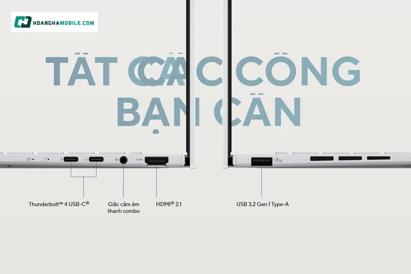 Kết nối tiên tiến với Thunderbolt 4 và Wi-Fi 7. Kết nối tiên tiến với Thunderbolt 4 và Wi-Fi 7.