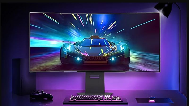 Màn hình LG UltraGear 45GS95QE-B. Màn hình LG UltraGear 45GS95QE-B.