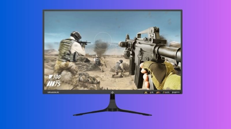 Trải nghiệm mượt mà với màn hình tần số quét 100Hz và thời gian phản hồi 1ms. Trải nghiệm mượt mà với màn hình tần số quét 100Hz và thời gian phản hồi 1ms.