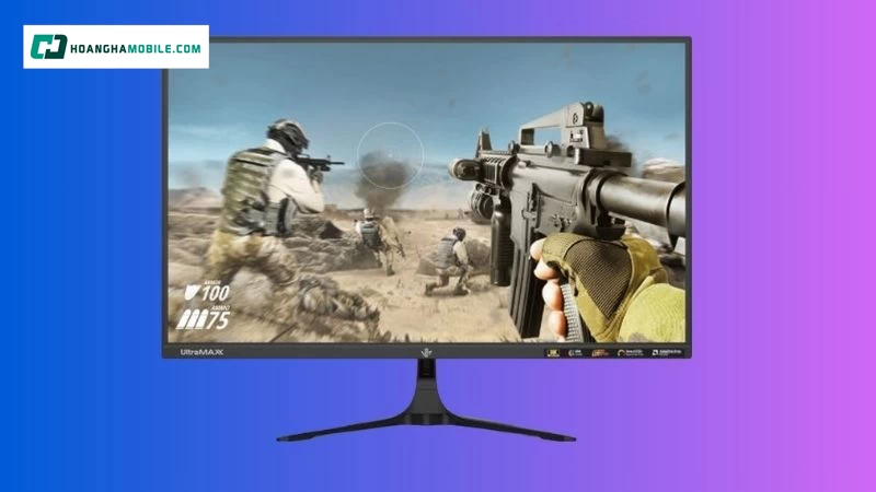 Trải nghiệm mượt mà với màn hình tần số quét 100Hz và thời gian phản hồi 1ms. Trải nghiệm mượt mà với màn hình tần số quét 100Hz và thời gian phản hồi 1ms.