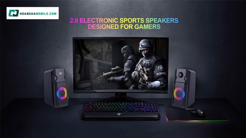 Loa máy tính chơi game.