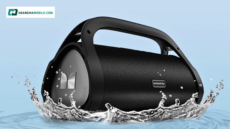 Loa MONSTER có khả năng chống nước. Loa MONSTER có khả năng chống nước.