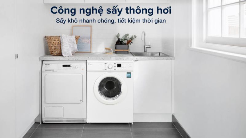 Máy sấy thông hơi Casper 7.2 kg TD-72VWD Máy sấy thông hơi Casper 7.2 kg TD-72VWD