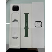 Apple Watch Series 7 GPS + Cellular, 41mm Green Aluminium Case with Clover Sport Band - Regular- TBH