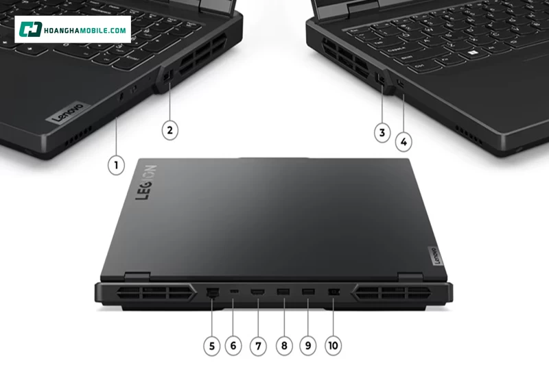 Laptop Lenovo Gaming Legion Pro 5 16IRX9 (83DF0047VN) đảm bảo kết nối đầy đủ & hiện đại Laptop Lenovo Gaming Legion Pro 5 16IRX9 (83DF0047VN) đảm bảo kết nối đầy đủ & hiện đại