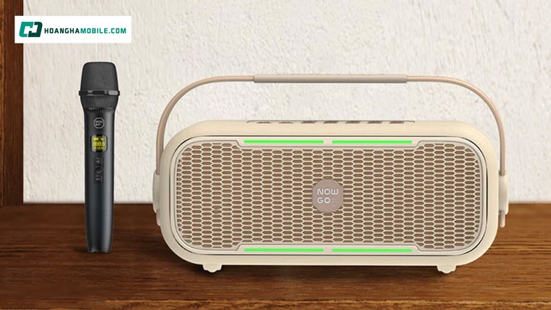 Loa NOWGO Bluetooth karaoke.