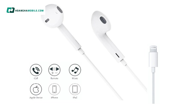 EarPods Lightning Connector. EarPods Lightning Connector.