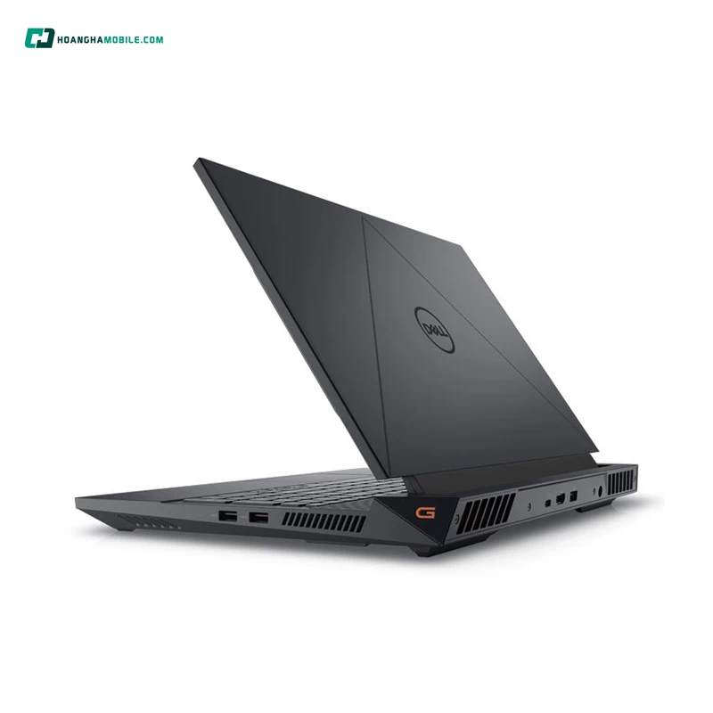 Laptop Dell G15 5530 (i9HX161W11GR4060) sở hữu thiết kế hầm hố đúng chất gaming với gam màu xám đậm kết hợp các đường nét sắc sảo Laptop Dell G15 5530 (i9HX161W11GR4060) sở hữu thiết kế hầm hố đúng chất gaming với gam màu xám đậm kết hợp các đường nét sắc sảo