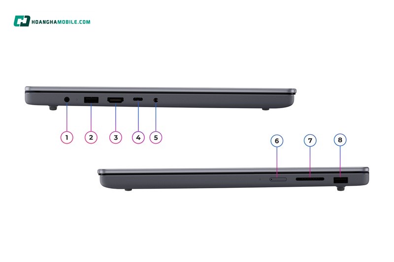 Kết nối Wi-Fi 6E và đa dạng cổng kết nối. Kết nối Wi-Fi 6E và đa dạng cổng kết nối.