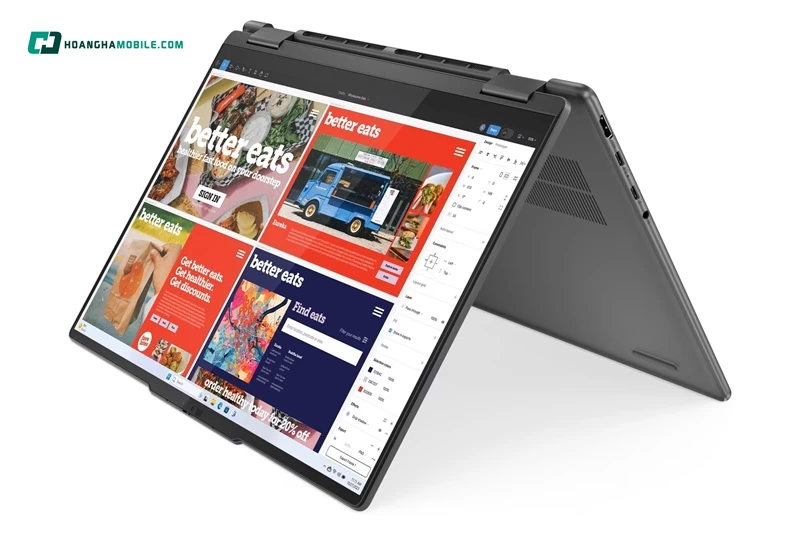 Màn hình OLED sắc nét, chuẩn điện ảnh trên laptop Lenovo Yoga 7 2-in-1 14IML9 (83DJ00H9VN) Màn hình OLED sắc nét, chuẩn điện ảnh trên laptop Lenovo Yoga 7 2-in-1 14IML9 (83DJ00H9VN)