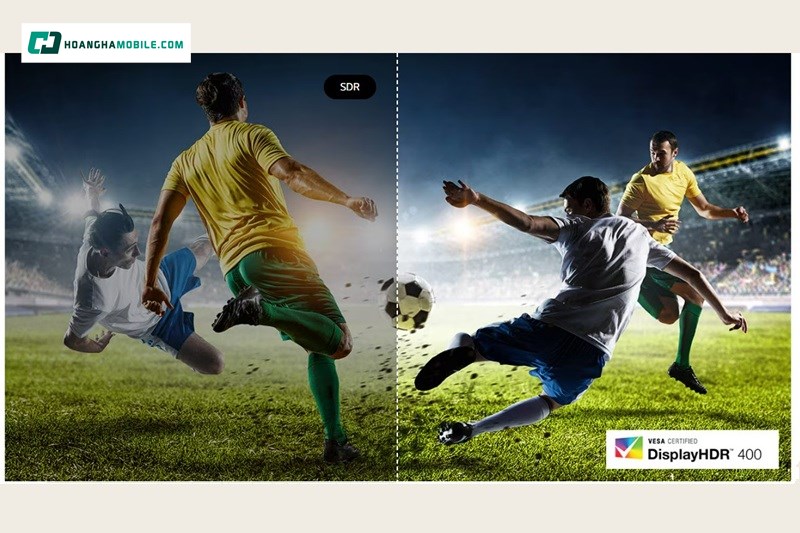 Khả năng tái tạo màu sống động. Khả năng tái tạo màu sống động.