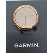 Vòng đeo tay theo dõi sức khỏe Garmin Vivomove Luxe, Light Sand Leather w/18K Rose Gold - TBH