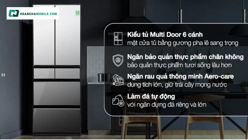 Giá tham khảo của tủ lạnh Hitachi Inverter 540 lít Giá tham khảo của tủ lạnh Hitachi Inverter 540 lít