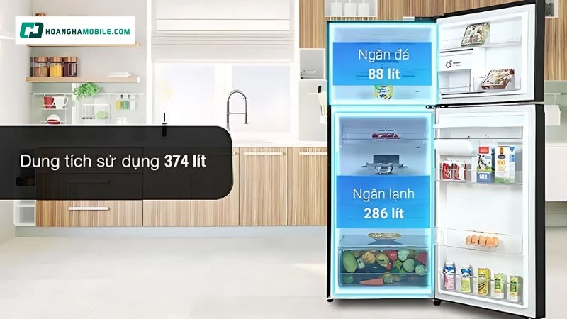 Dung tích lớn và cấu trúc tối ưu Dung tích lớn và cấu trúc tối ưu