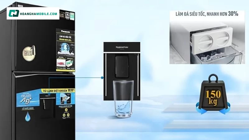 Trang bị tiện ích làm đá nhanh Trang bị tiện ích làm đá nhanh