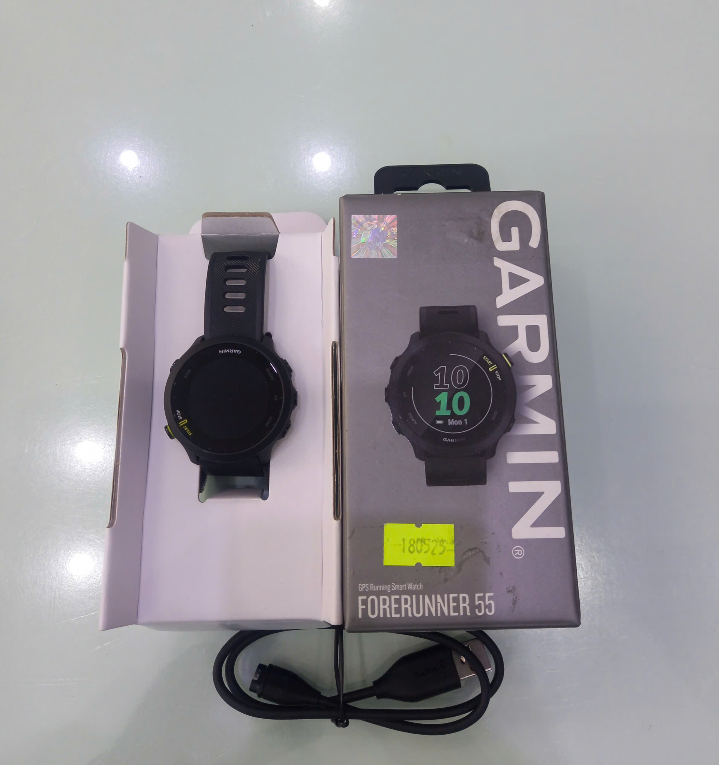 ĐHTM Garmin Forerunner 55 GPS, KOR/SEA, Đen - 6VB277272 - GMF55GB