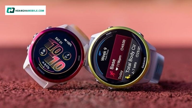 Đồng hồ Garmin Forerunner 570 (42mm) trang bị màn hình AMOLED sắc nét, tối ưu hiển thị Đồng hồ Garmin Forerunner 570 (42mm) trang bị màn hình AMOLED sắc nét, tối ưu hiển thị