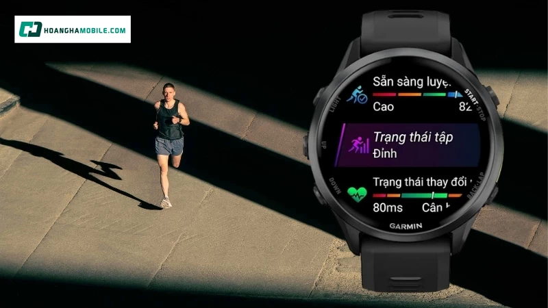 Đồng hồ Garmin Forerunner 970 được tích hợp nhiều cảm biến và thuật toán phân tích vận động tiên tiến Đồng hồ Garmin Forerunner 970 được tích hợp nhiều cảm biến và thuật toán phân tích vận động tiên tiến